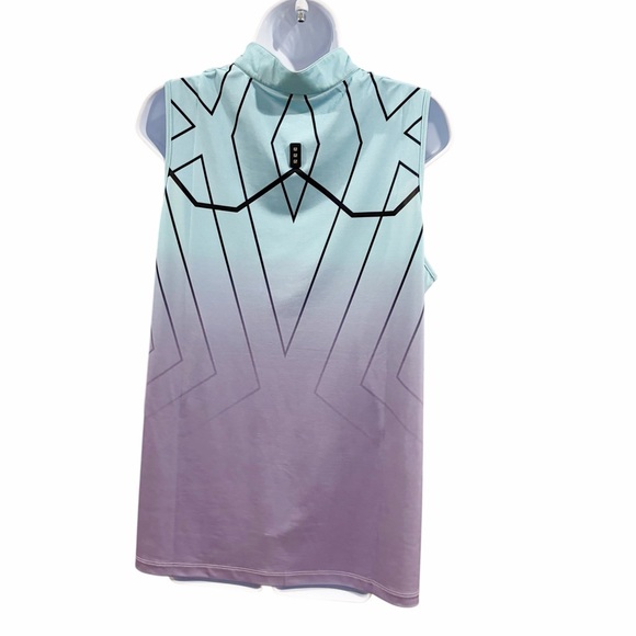 Jamie Sadock Golf Sleeveless Oasis Cyber Top size XL - Picture 4 of 9